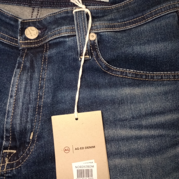 Everett Men's Slim Straight Stretch Jeans AG-ED DENIM Size 29 x 33 NWT - Picture 2 of 8